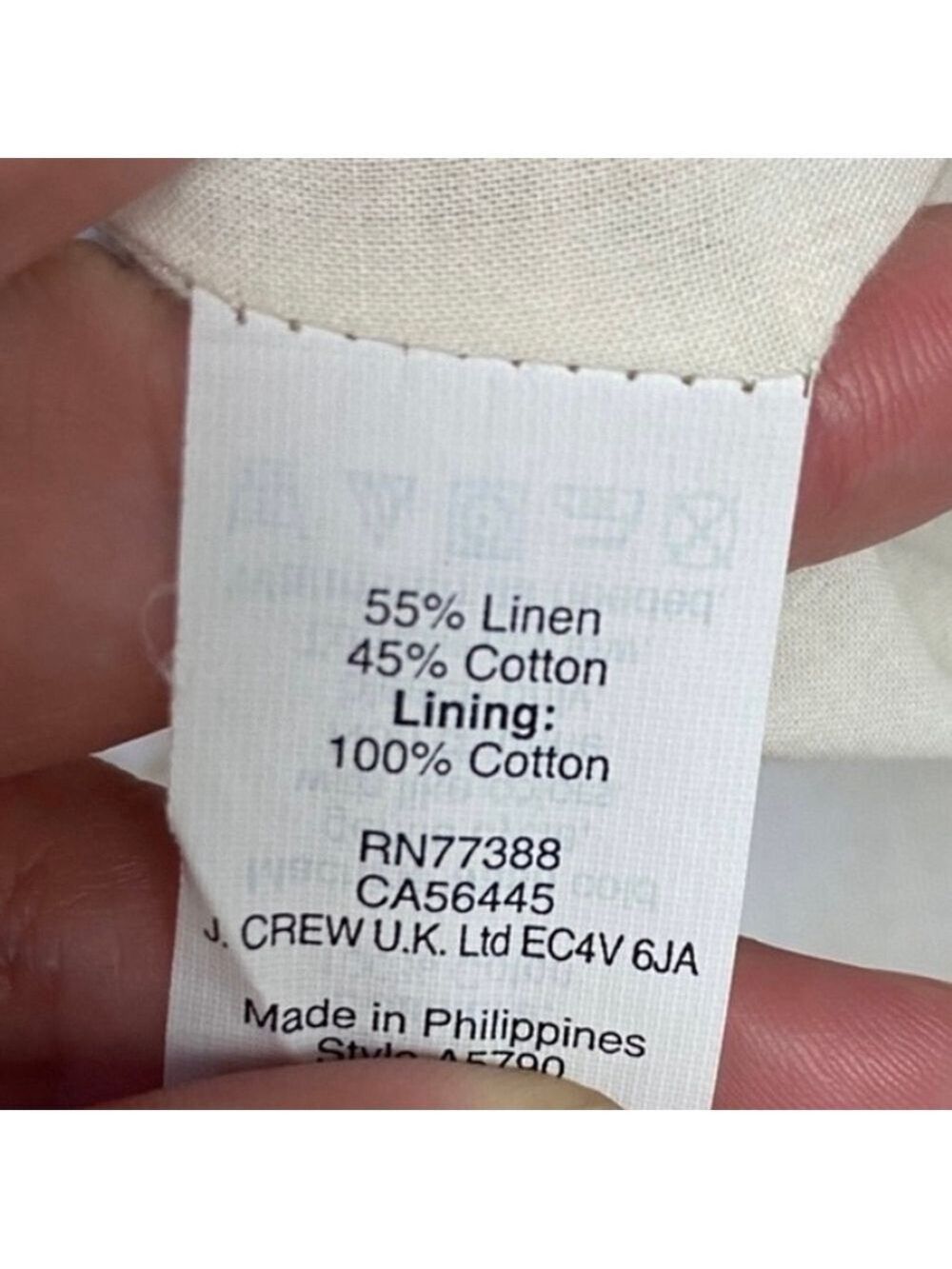 J. Crew Tan Beige Linen Utility Skirt - Picture 15 of 15